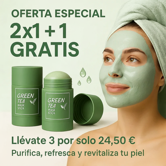 Mascarilla de té verde.